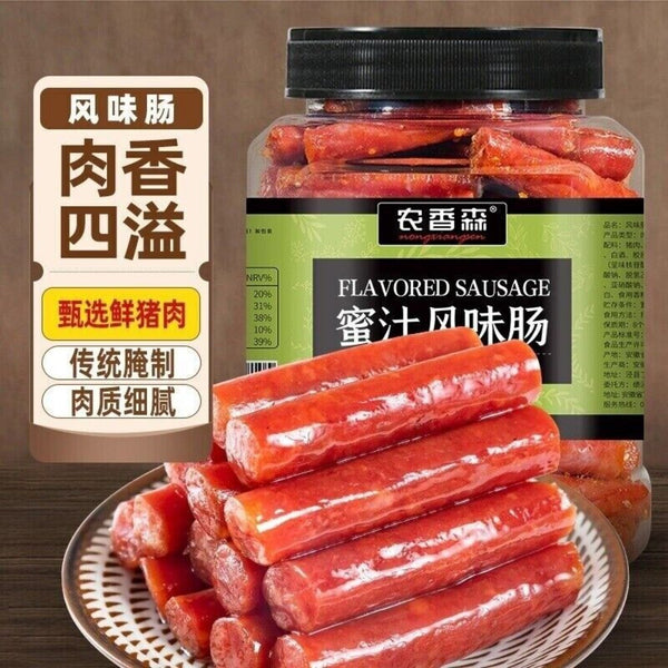 Guangdong Style Flavored Sausage Canned Snack Ready to Eat Premium Meat