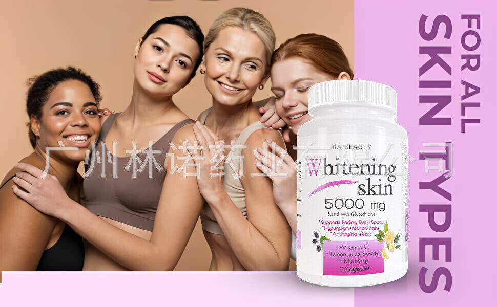 Easy toabsorb Whitening Skin 5000mg capsule|L-GLUTATHIONE PILLS-60/120caps