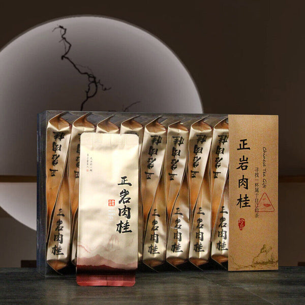 Zhengyan Aged Rougui Medium Roast Fujian Oolong Loose Leaf Tea Wuyi Rock Tea