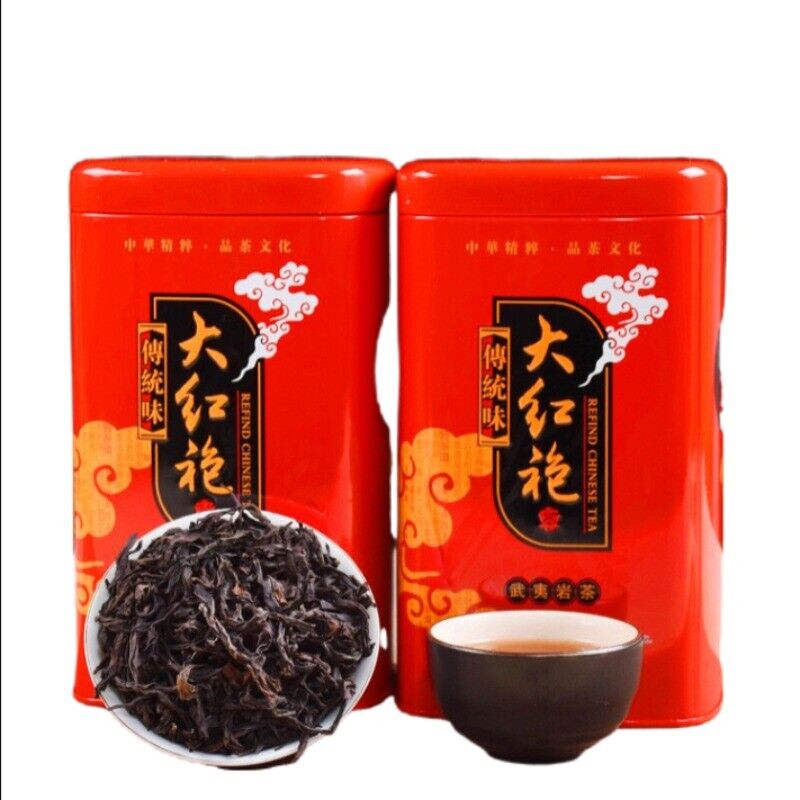 Chinese Organic Da Hong Pao Black Tea 100g Oolong Tea Gift Package Healthy Drink Main image