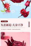 Premium Dried Roselle Hibiscus Flowers - Whole Buds for Hot/Cold Brew