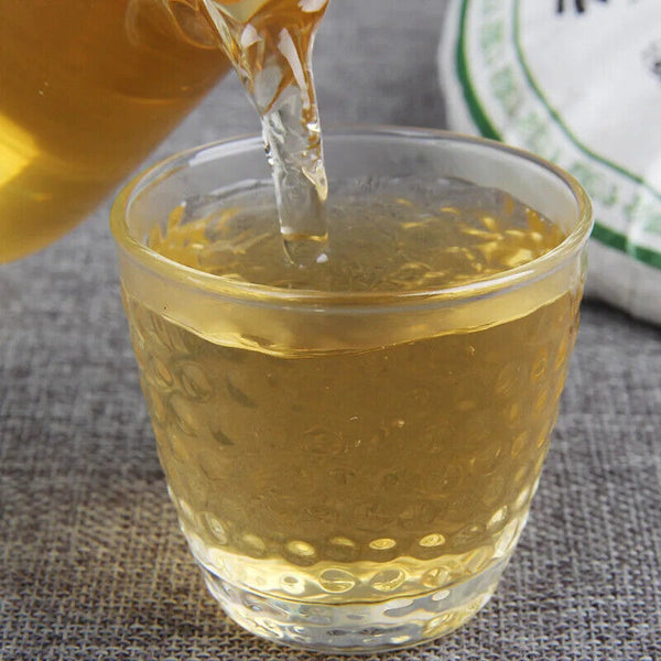 357g Early Spring Raw Puer Tea Qi Zi Bing Cha Unfermented Puer Tea Cake
