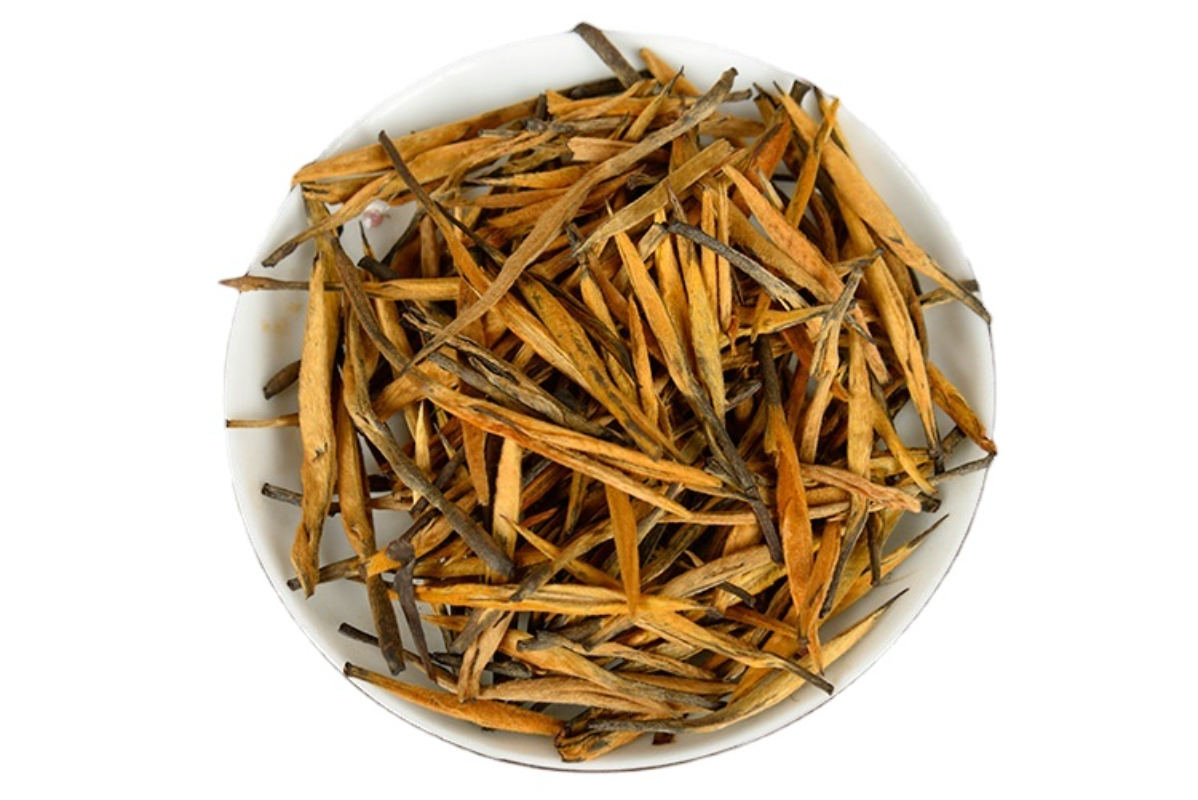 Fengqing – thé noir avec aiguille dorée, bourgeon entier, bande droite, 500G Main image