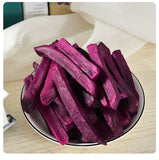 Purple Potato Strips Natural Sweet Potato Strips Homemade Purple Potato Snacks
