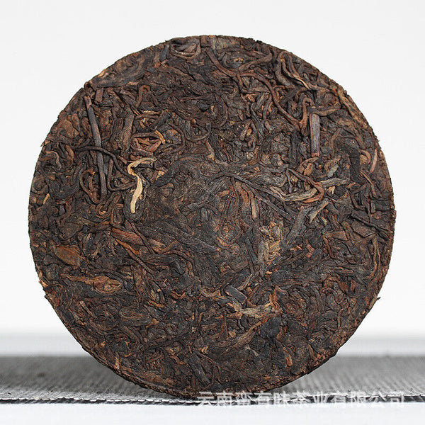 Yunnan Pu'er Tea Big Tree Old Tree Tea 100g Brown Ripe Cake (Chong)