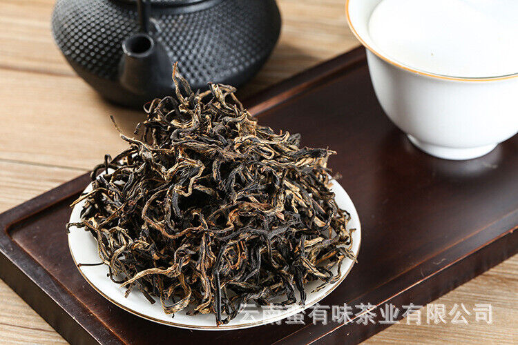 500g Yunnan Black Tea Jingmai Mountain Head Spring Black Tea Yunnan Dian Hong