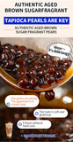 Taiwan Big Tapioca Pearls Brown Sugar Black Boba Bubble Tea 500g/1kg