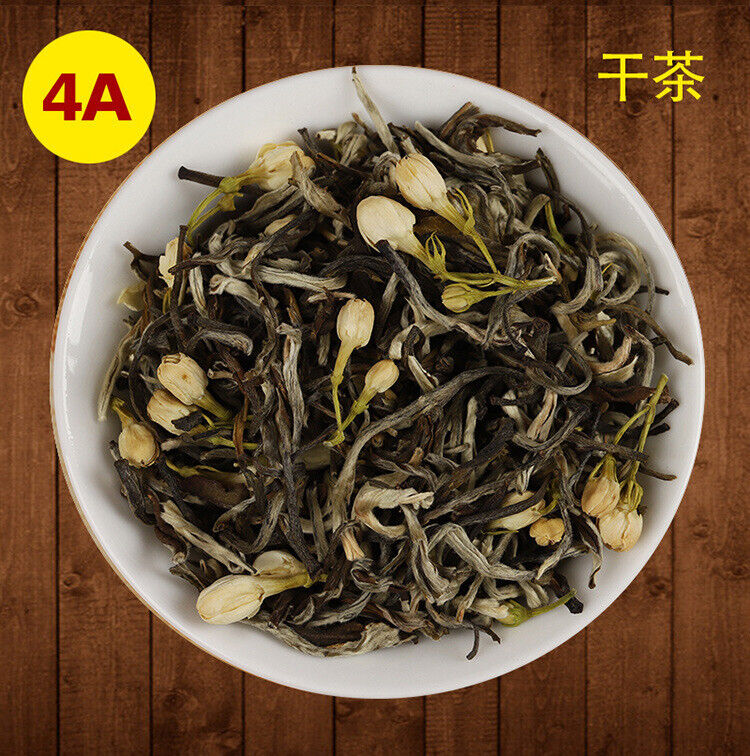 Jasmine Tea Green Tea Leaves Bulk New Tea 飘雪小针王儿女环白毫 500g