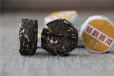500G 7gMini Chrysanthemum Pu-erh Ripe Tea Yunnan Chrysanthemum Pu-erh Round Cake