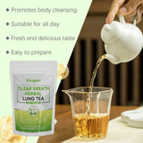 100% Organic Natural Respiratory Support Googeer Breath Herbal Lung Tea