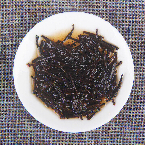 Black Tea Puerh Tea Ripe Tea 1000g Brick Old Tea Stem Dragon Bone Ripe Tea