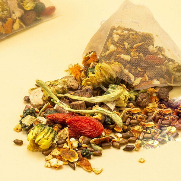 Chrysanthemum Cassia Seed Honeysuckle Liver Detox Health Tea 3X Formula Tea Bags