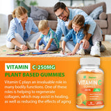 Vitamin C Vegan Gummies Natural Orange 60 Vegan Capsules