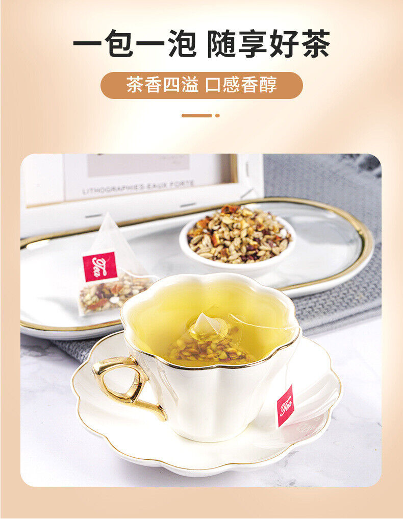 Red Bean Barley Tea Combination Tea Bags Health Tea 50 Bags Independent Bag