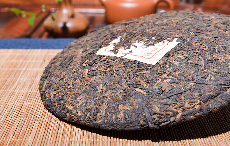 Yunnan Pu'er 357g Menghai Pu'er Ripe Tea Cake Yunnan Tea