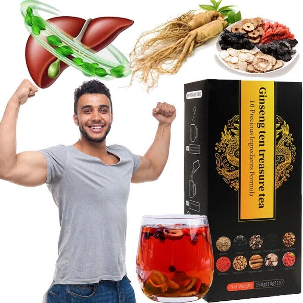 Ginseng Treasure Tea 10 Herbs Formula Medlar Premium Secondary image