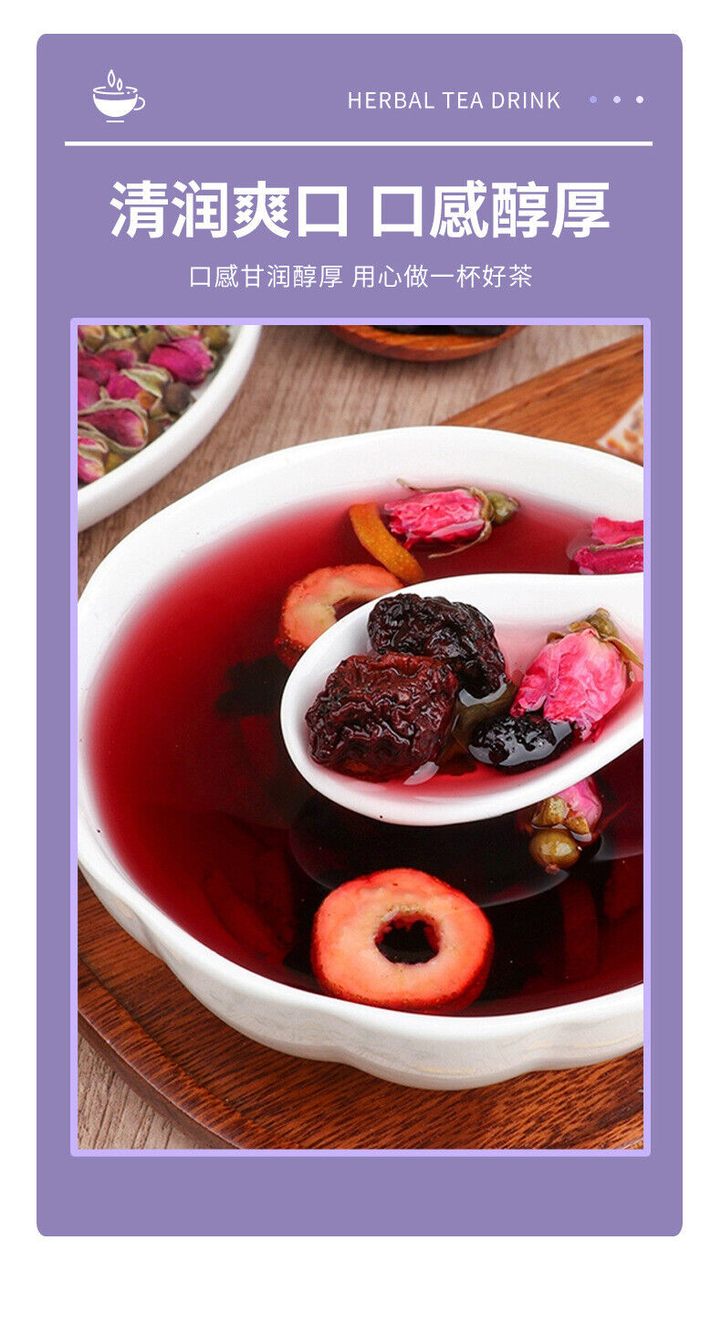 Mulberry Hawthorn Ume Tea Triangular Bags Live Stream Wholesale