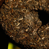 357g Pu-erh Raw Tea Old Panzhang Brown Mountain Yunnan Seven Cakes Hand Pressed