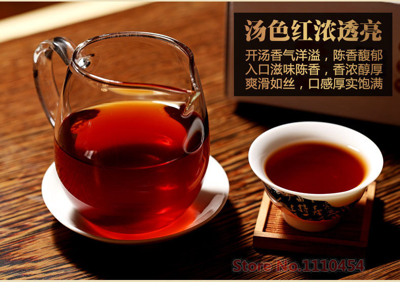 Organic Puer Tea 500g Top Grade Ripe Pu Er Puerh Tea Chinese Yunnan Health Care