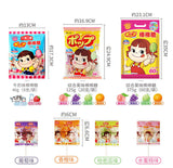 60 Pieces Lollipops Childhood Candy Gift Pack Snack 不二家棒棒糖60支童年糖果大礼包零食小吃小超市圣诞糖果