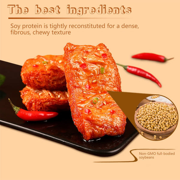La Tiao Spicy Strip, Spice Up Your Snack Game with Authentic Chinese Flavors