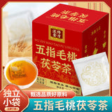 Five Fingers Peach Poria Tea Triangular Bag Dampness Nourishing Tea