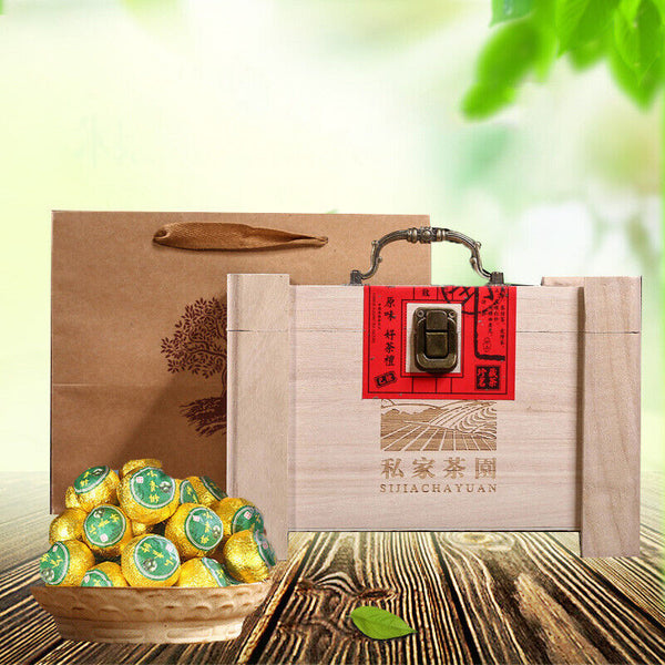 Chen Pei Raw Sun Puerh Tea Ripe Tea Small Green Tangerine Tea Tinned