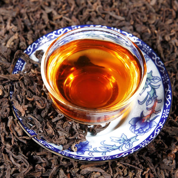 Yunnan Ripened Pu-erh Tea Cooked Loose Leaf Premium Black Tea