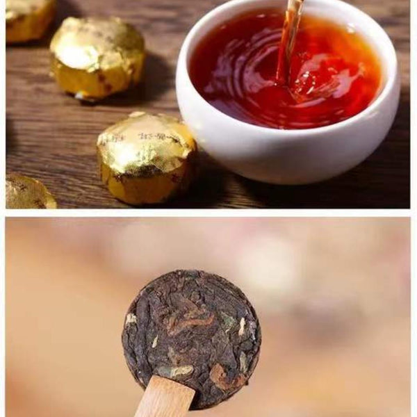 500g Premium Aged Glutinous Rice Fragrant Pu'er Mini Xiaojintuo Tea