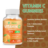 Vitamin C Vegan Gummies Natural Orange 60 Vegan Capsules