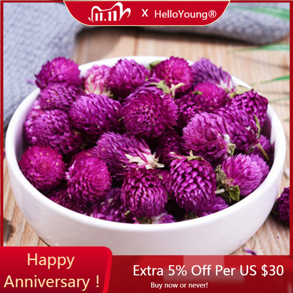 Natürlicher Flos Gomphrena Globosa Blütentee Qian Ri Hong Kräutertee