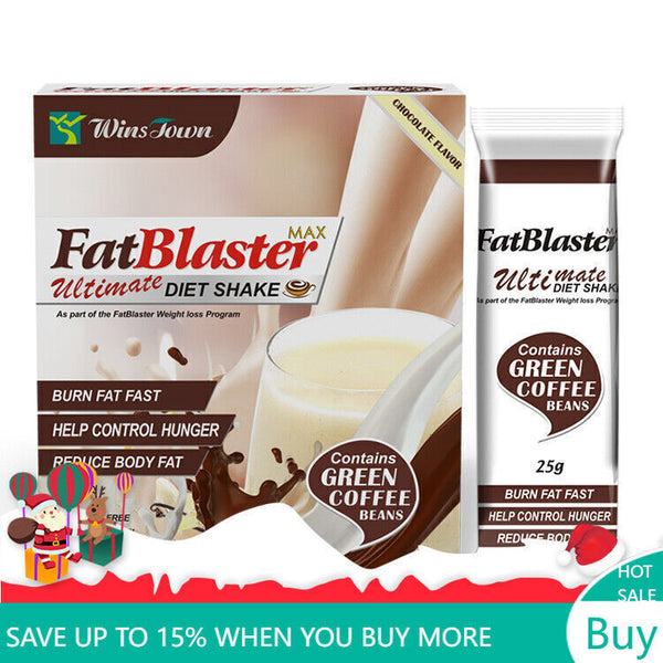 Fat Blaster Diet Replacement Weight Loss Chocolate Flavor Instant Coffee 25g*10