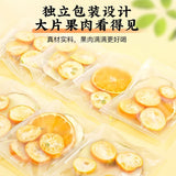 Fruit Tea Blend with Freeze-Dried Fruits Kumquat Snow Pear Hot Orange Tea