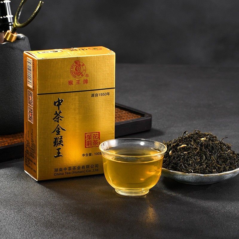 Premium Jasmine Tea 100g with Monkey King Brand Fragrant Tea for Special Grade Main image