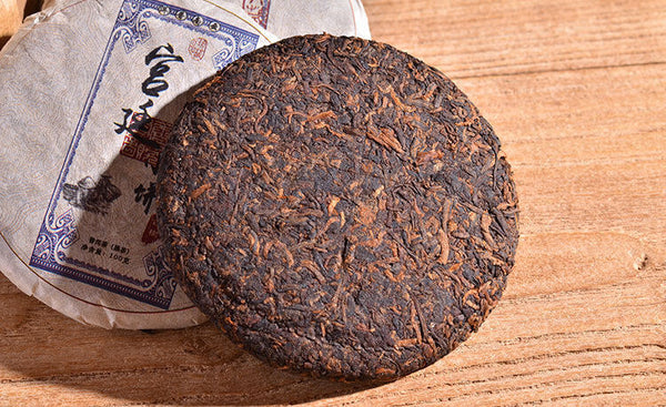 Pu'er Tea Cooked Tea Cake 100g Palace Cake Puerh Tea