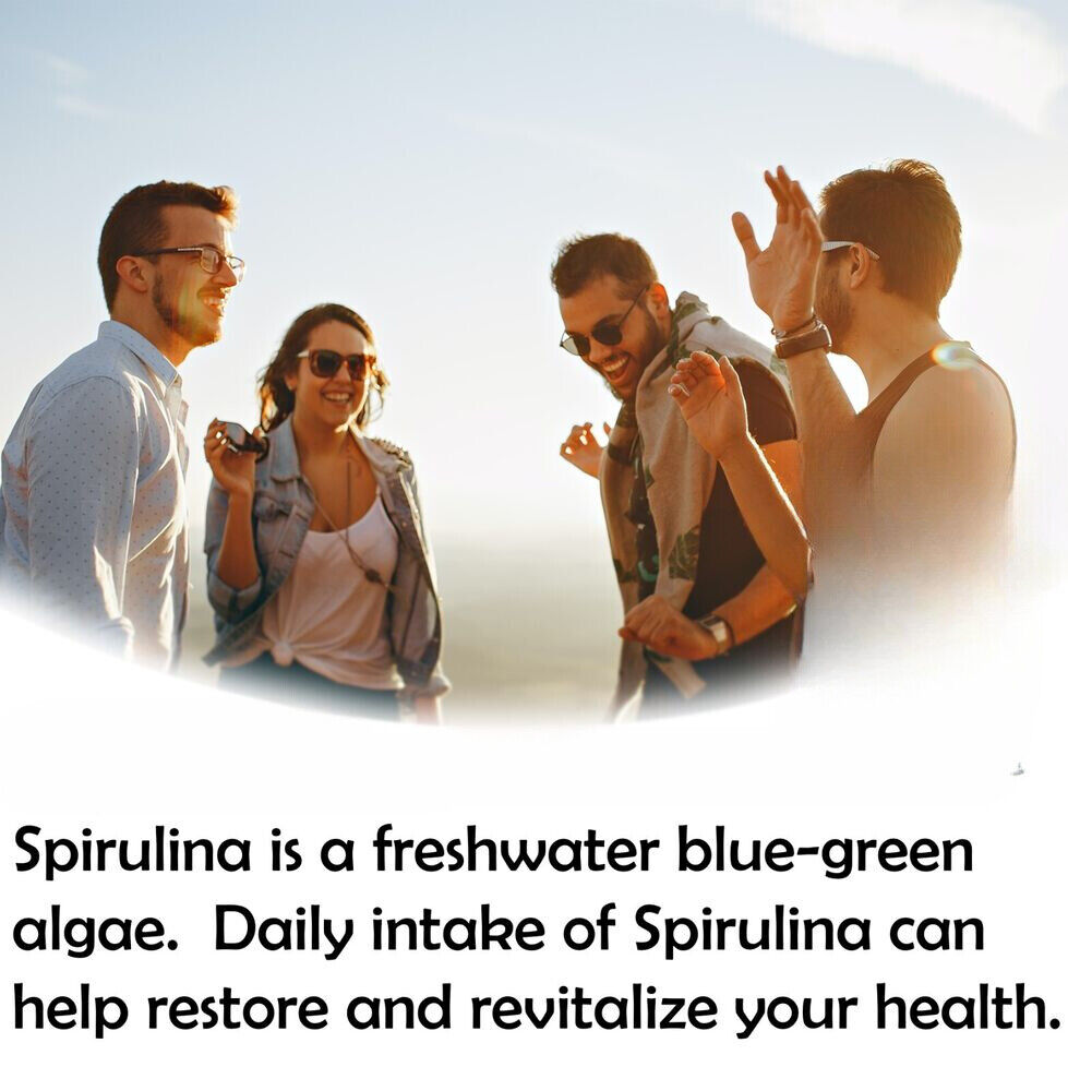 Spirulina Powder Organic 10.58 OZ. Bag | HELLOYOUNG