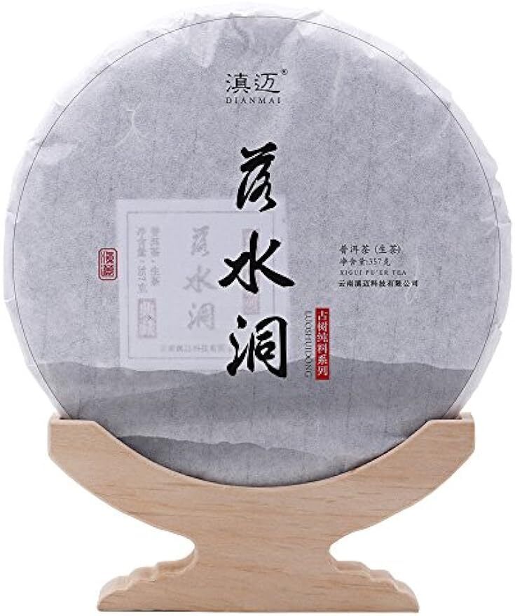 Yunnan puerh tea 357G Pu'er raw tea Pu-erh Tea Cake Yi Wu luoshuidong Main image