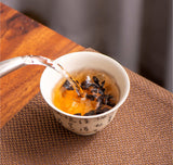 Yunnan Puerh Ripe Tea Small Tin Gift Set Glutinous Rice Fragrance 500g