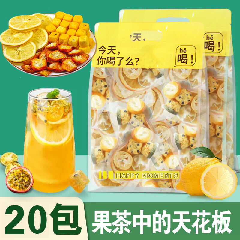 Iced lemon kumquat passion fruit lime lemon net red fruit tea 200g Main image