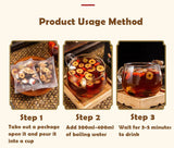 Chinese Herbal Tea for Man Vitality Enhancement Tea Ginseng Ten Treasures Tea