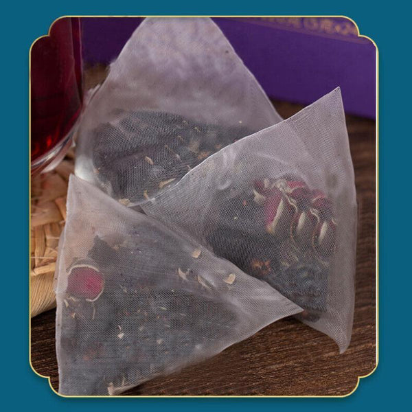 Natural Black Goji Berry Mulberry Rose Tea with Rich Flower Fragrance 150g
