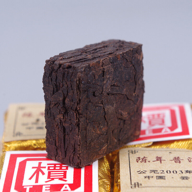 云南 Pu'er Tea Leaves Aged Small Golden Brick 600g Chen Xiang Mini Tuo Tea Secondary image