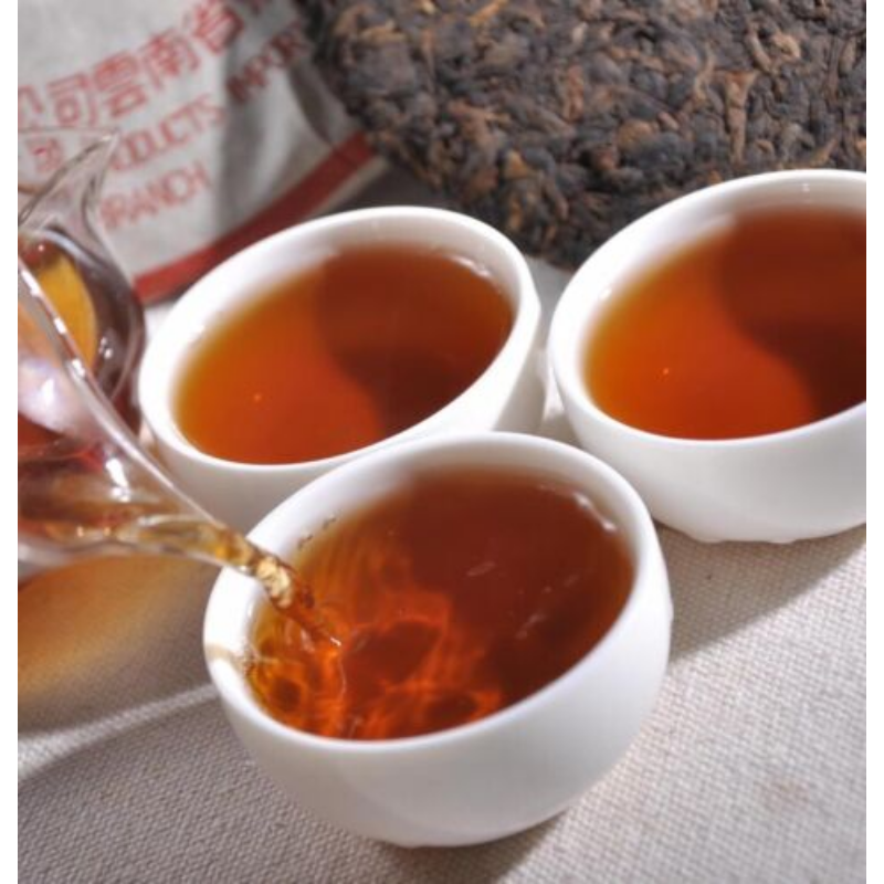 Ripe Cooked Pu'er Puer Puerh Pu-erh Tea Cake  CNNP Zhongcha 357g/12.59oz