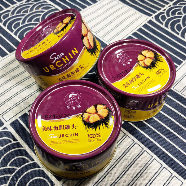 Ready-to-Eat Canned Sea Urchin (120g) – Perfect for Delicious Sashimi Dishes