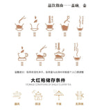 Wuyi Rock Tea Da Hong Pao Premium Oolong Tea Gift Box Loose Leaf