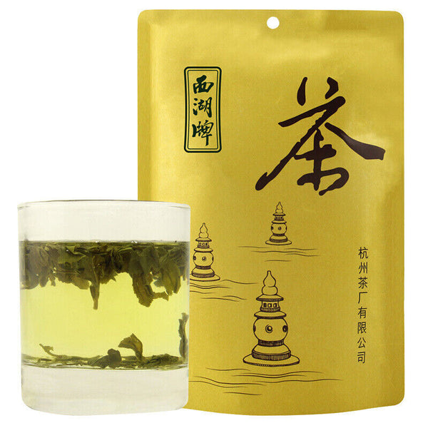 West Lake Brand Tea Fried Green Tea Bagged Good Hospitality Tea 250g