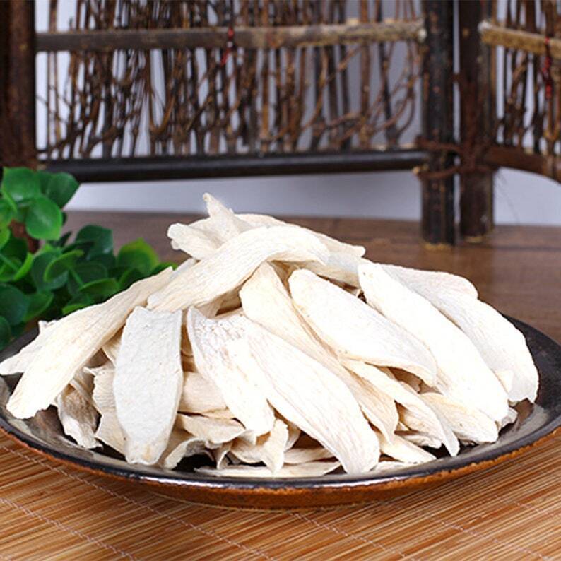 250g High Quality Rhizoma Dioscoreae Shan Yao Chinese Yam Dried Slices 淮山药 Secondary image