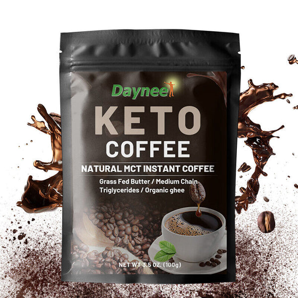 Slim Diet Keto Coffee Natural Slimming Weight Loss Instant Coffee Powder 10g*10