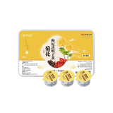 Herbal Blend in Small Jar for Wellness Chrysanthemum Cassia Seed Goji Tea