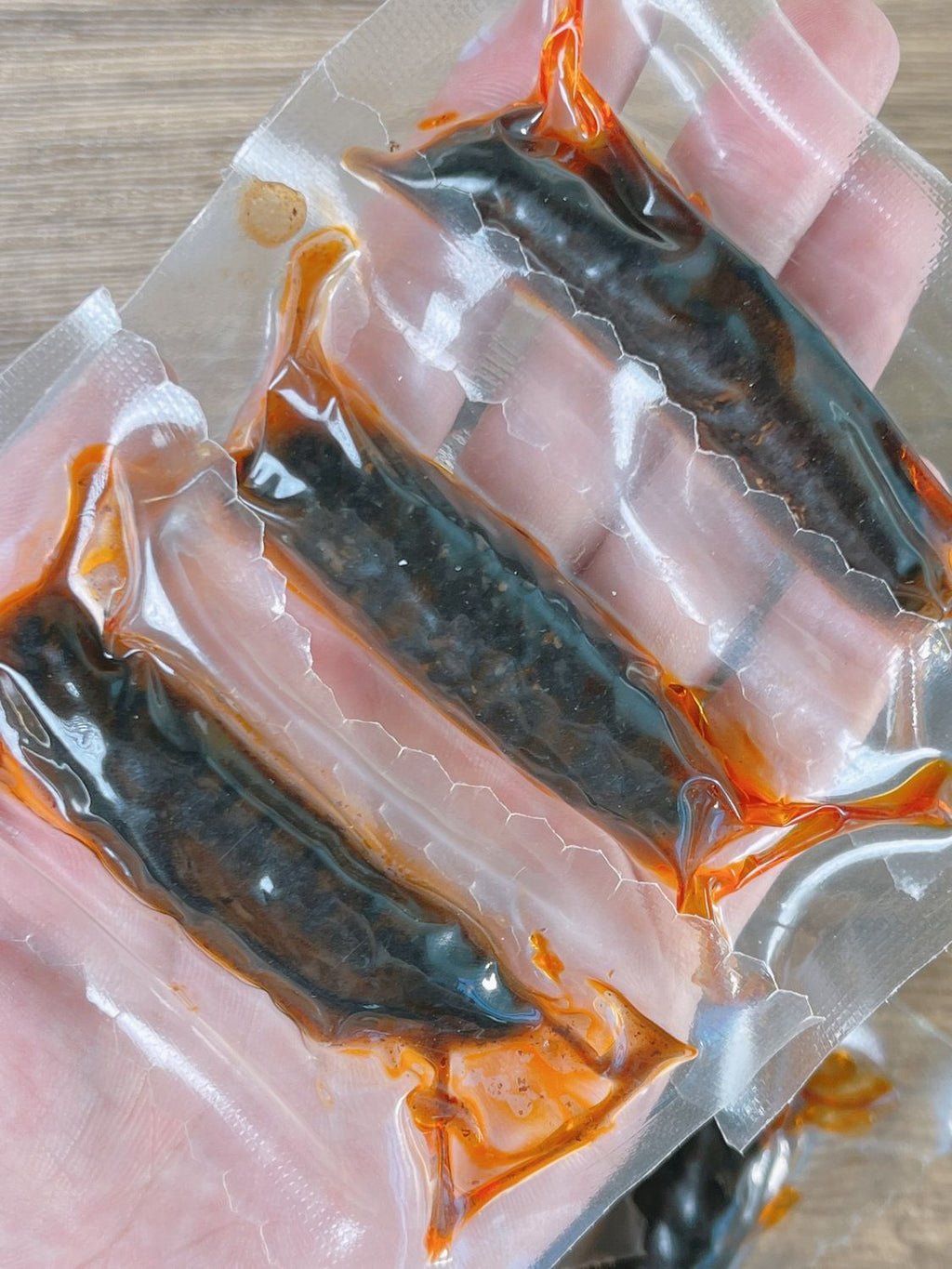 100g Vacuum Sealed Instant Sea Cucumber High Protein Low Fat Snack